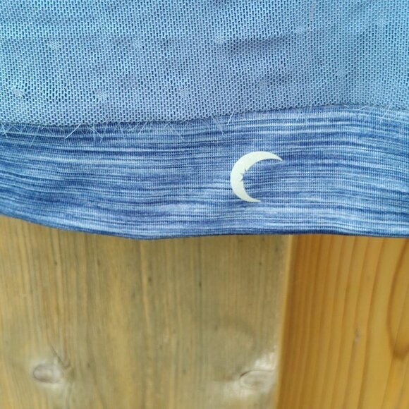 ZYIA Active Mesh Work Out Tank Top Reflective Moon Detailing Women's Siz… - Picture 3 of 5